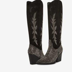 Madden Girl Zip Western Boots